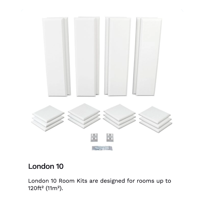 Primacoustic Acoustic Panels London 10 Room Kit