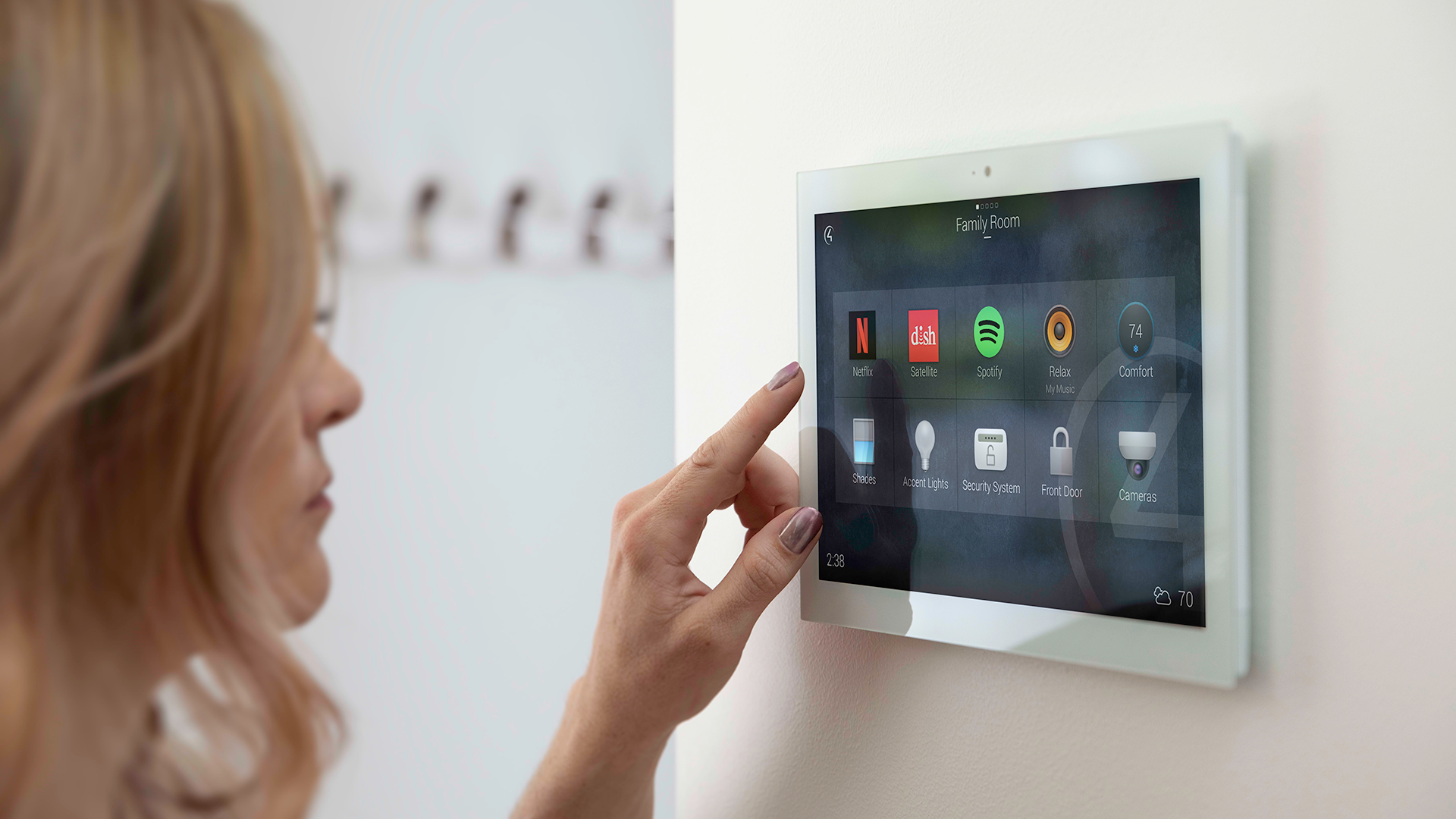 Control4 touchscreen
